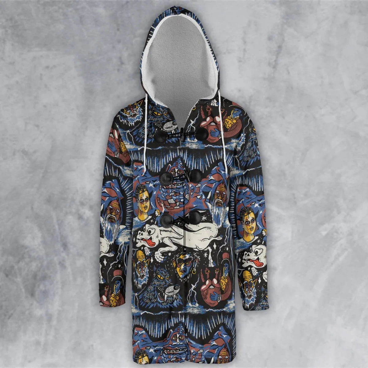 Hooded Cloak Coat - EA79B19P