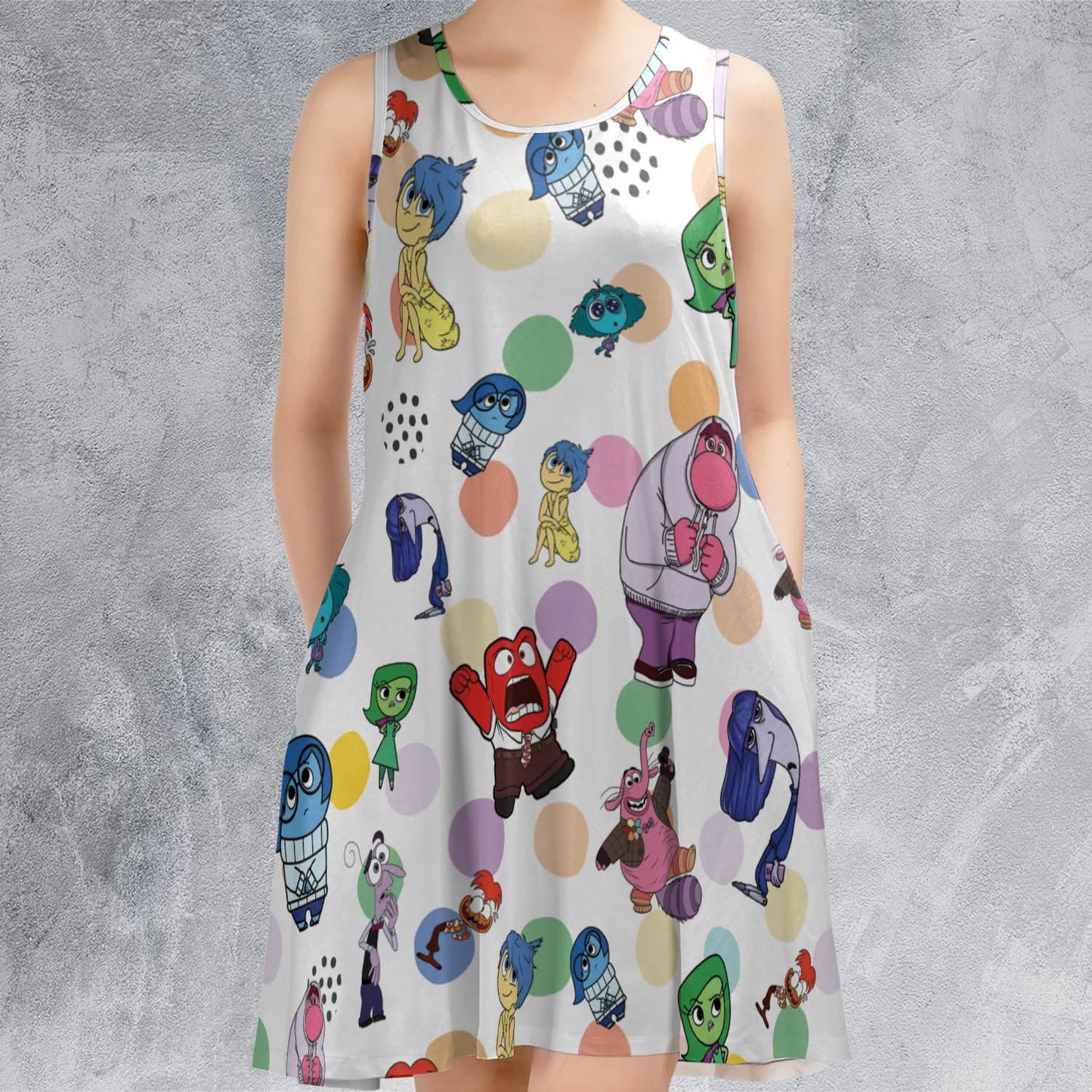 Sleeveless Dress - QLF5KXR6