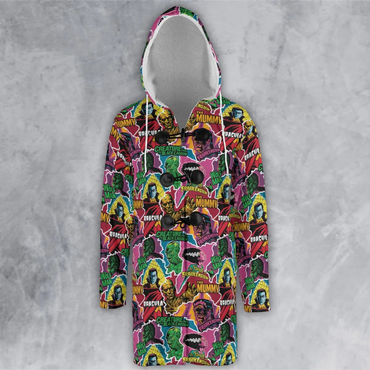 Hooded Cloak Coat - TKEB7435