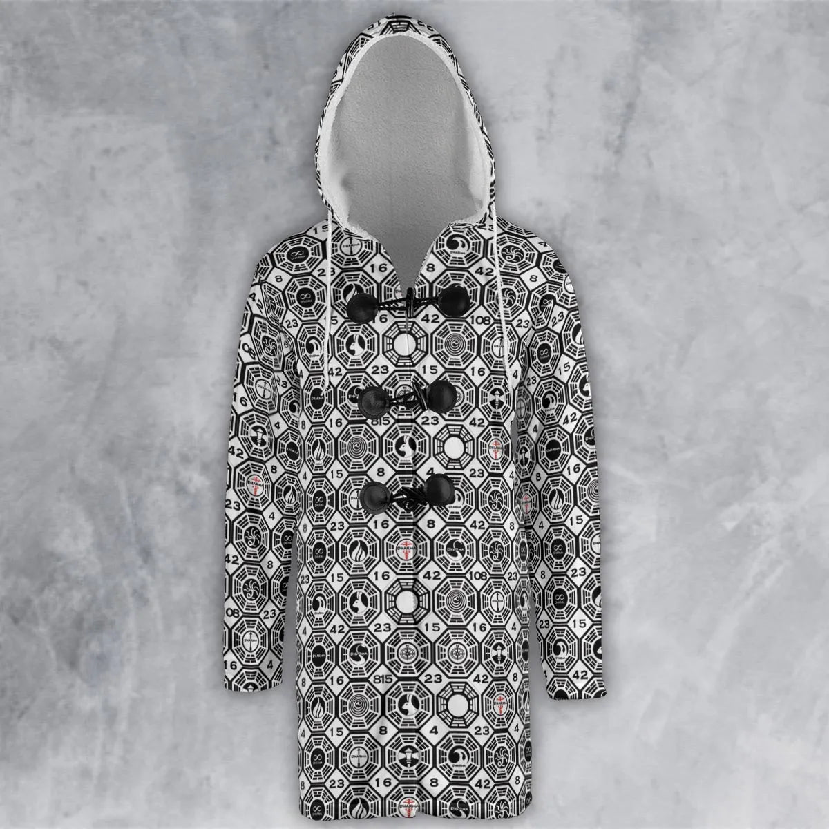 Hooded Cloak Coat - L6DT953C
