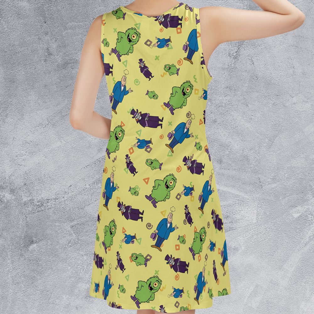 Sleeveless Dress - NKCRSTBW -  - 2