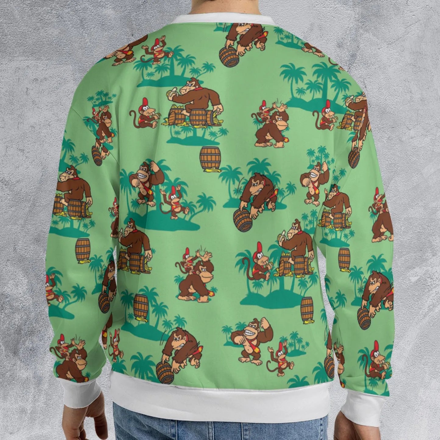 All-over Print Sweatshirt - SQU7CSLH