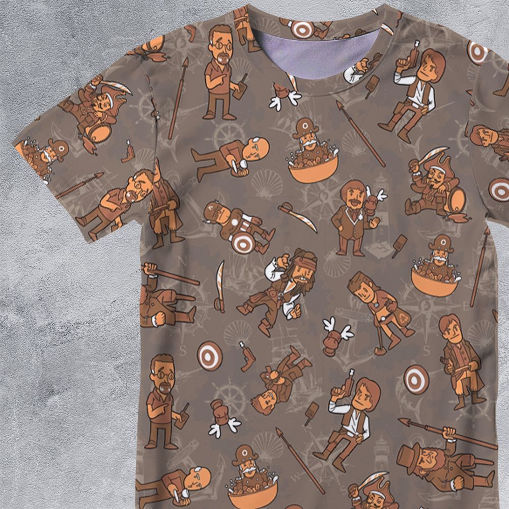 All-Over Print Unisex T-Shirt - MZZZJYXB -  - 2