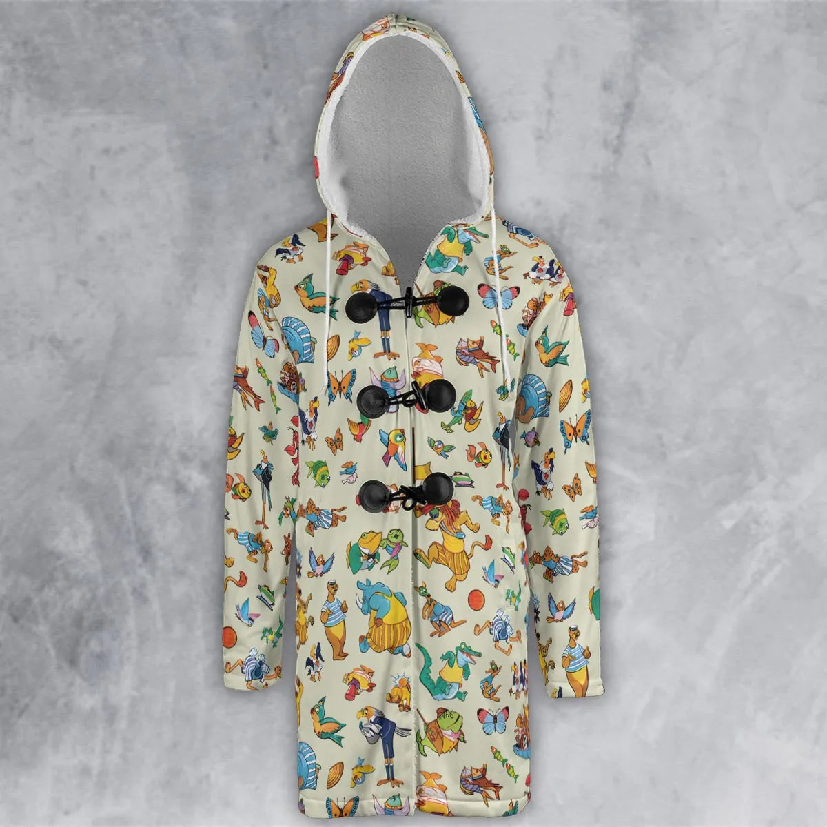 Hooded Cloak Coat - QUBRYVUW