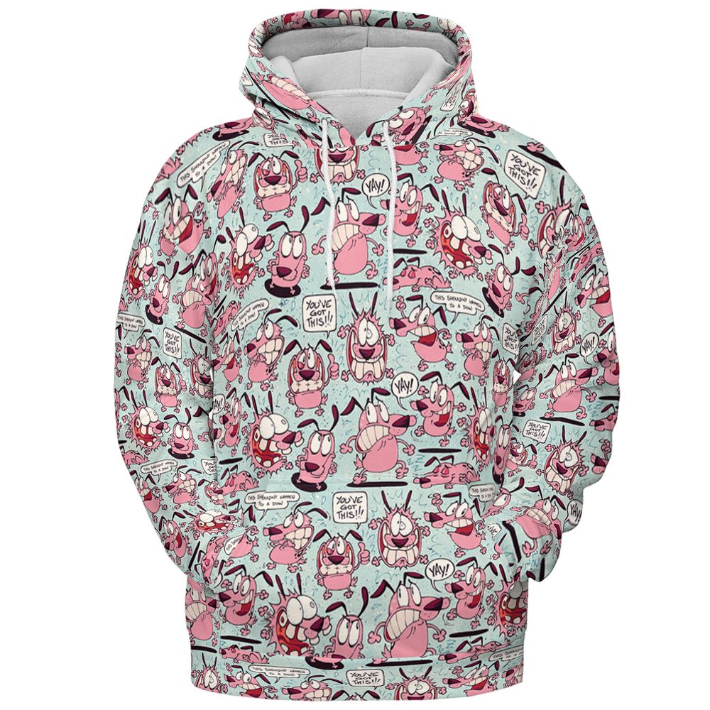 All-over Print Hoodie - ATQF9XJD -  - 2