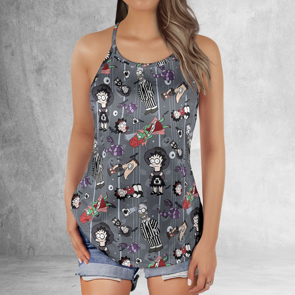 Criss Cross Tank Top - VH2YNM47 -  - 2