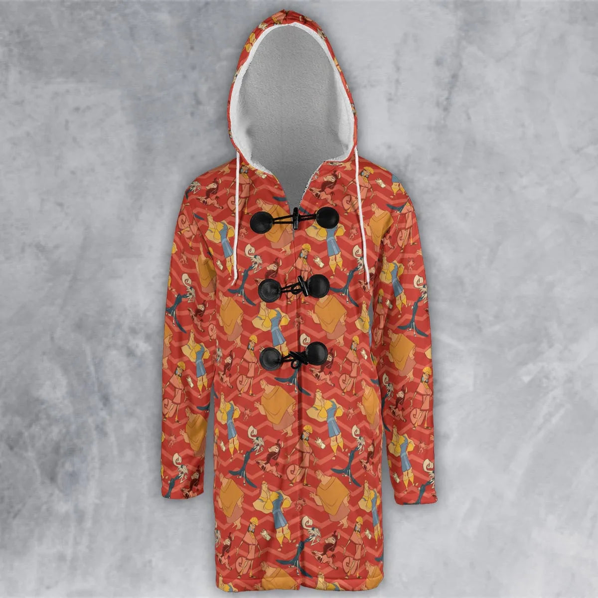 Hooded Cloak Coat - K7X8BHAM