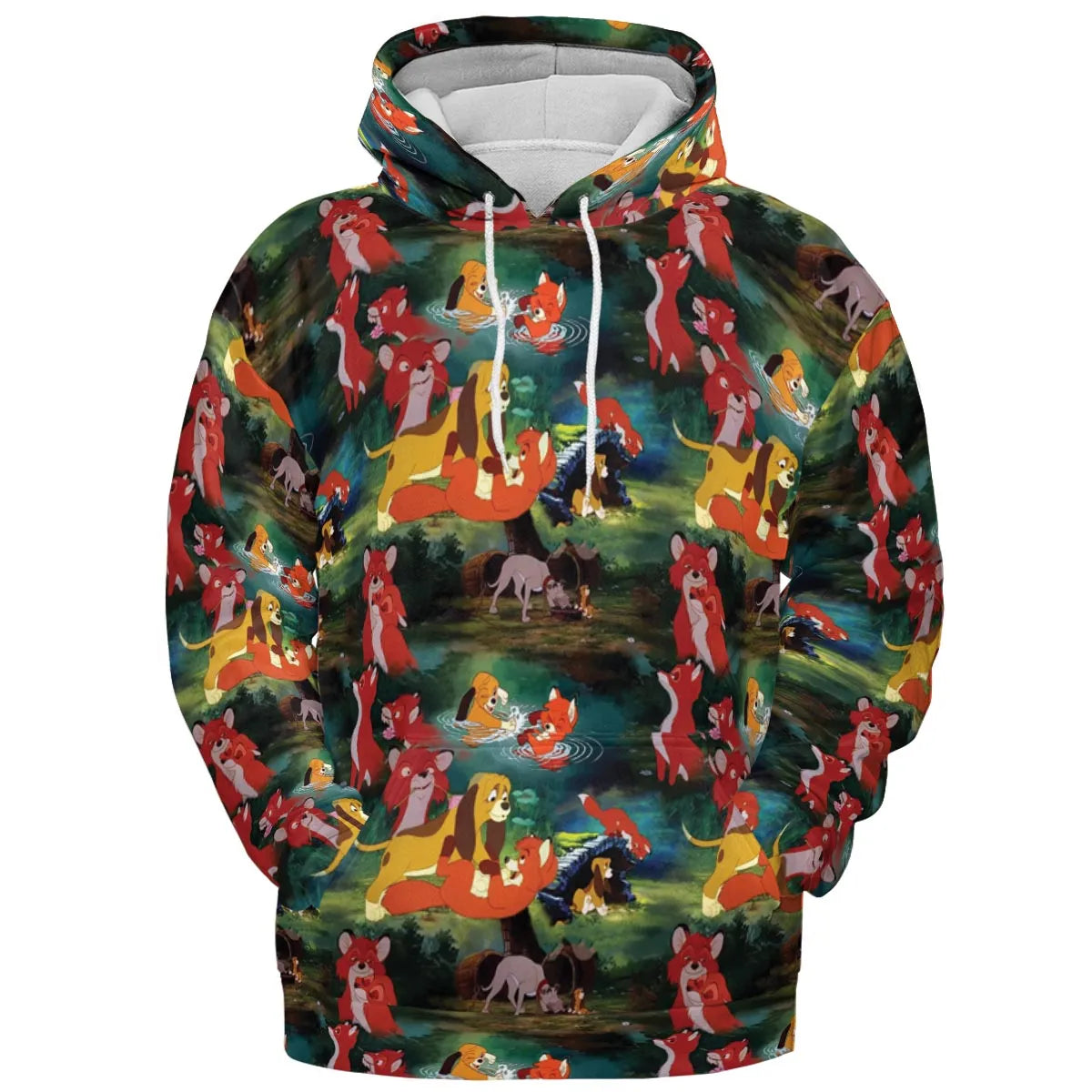 All-over Print Hoodie - 9HPZHTKE