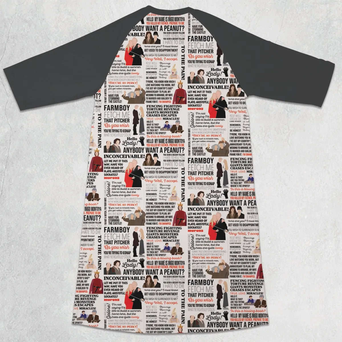 3/4 Sleeve Raglan Dress - UTDVVEW9