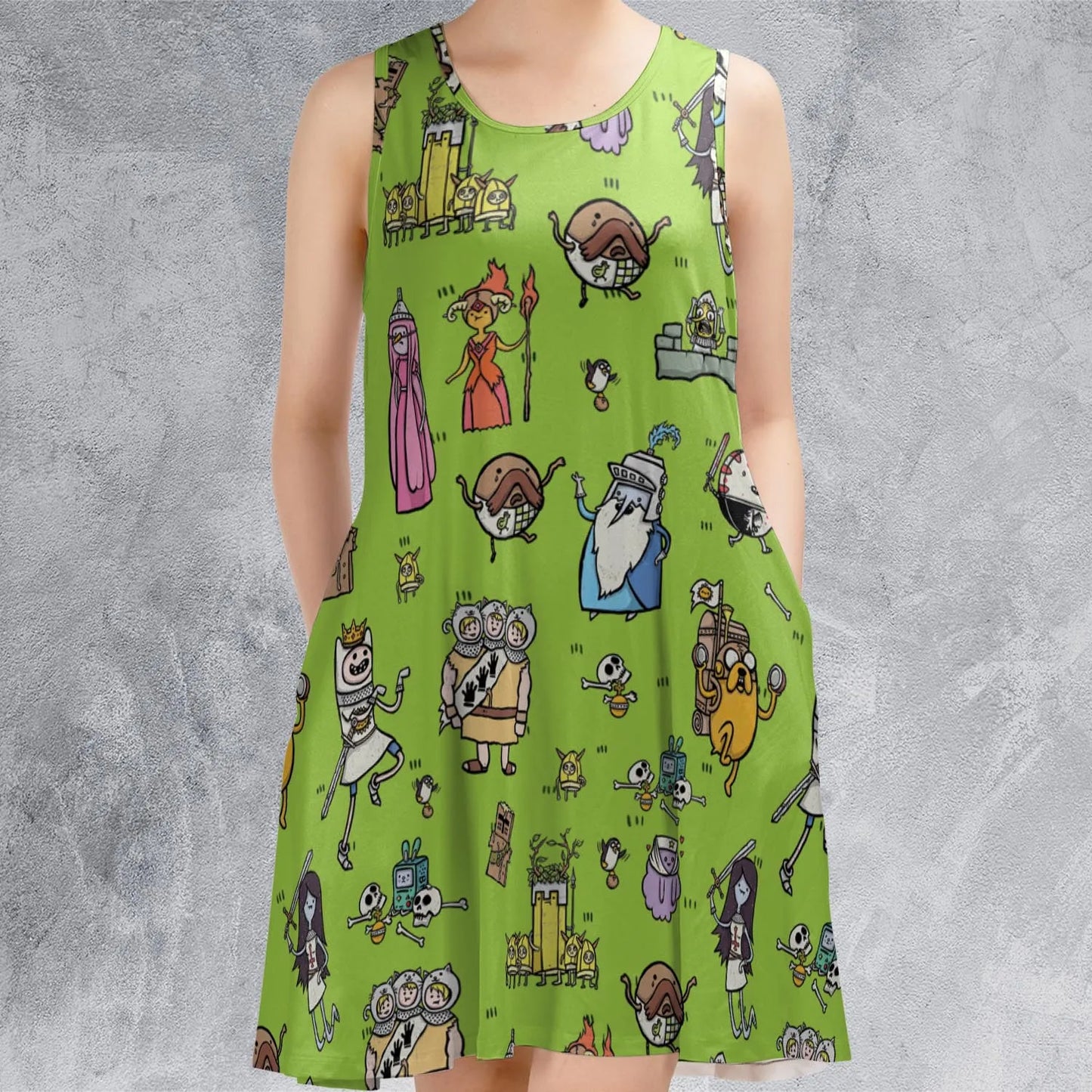 Sleeveless Dress - 4WPY38NK
