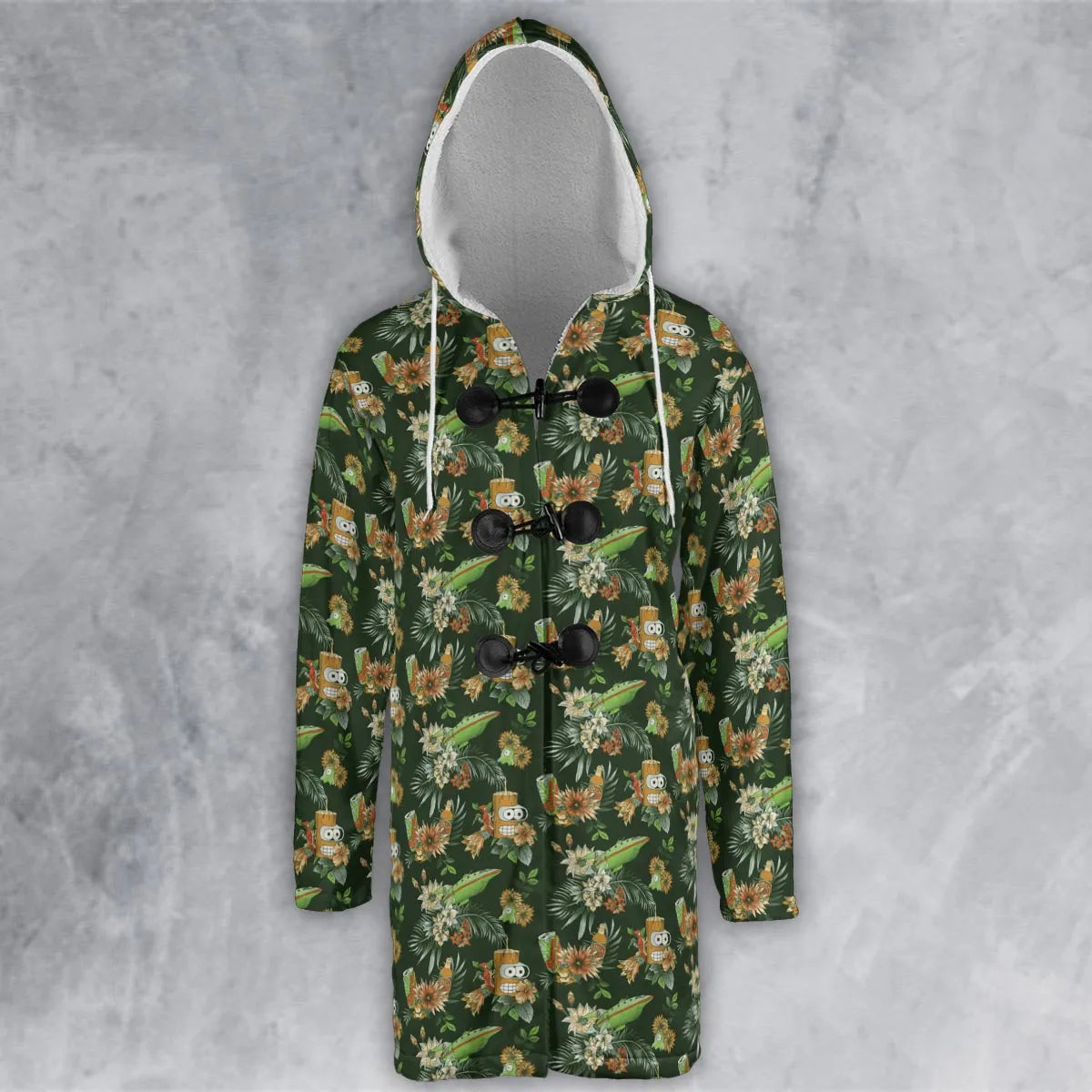 Hooded Cloak Coat - Q4LBUHQK