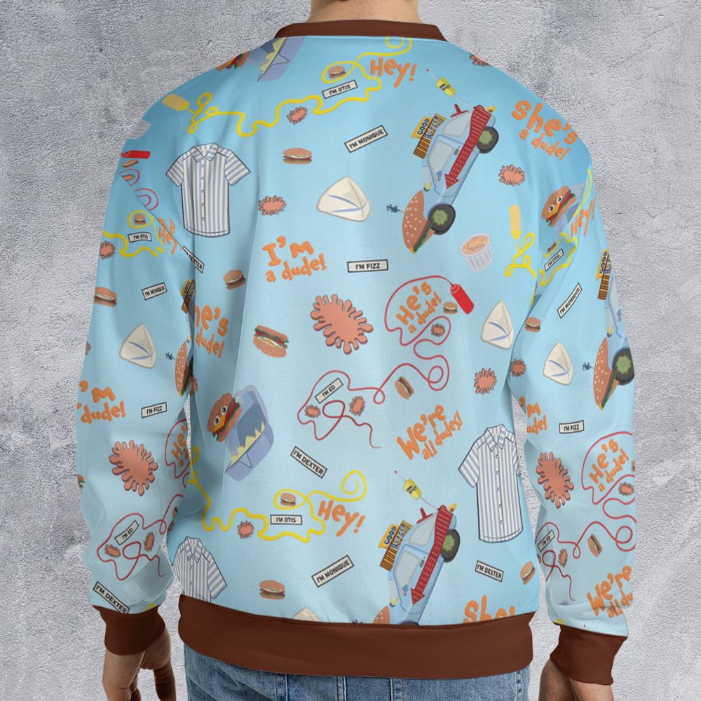 All-over Print Sweatshirt - Y4CK8872 -  - 2