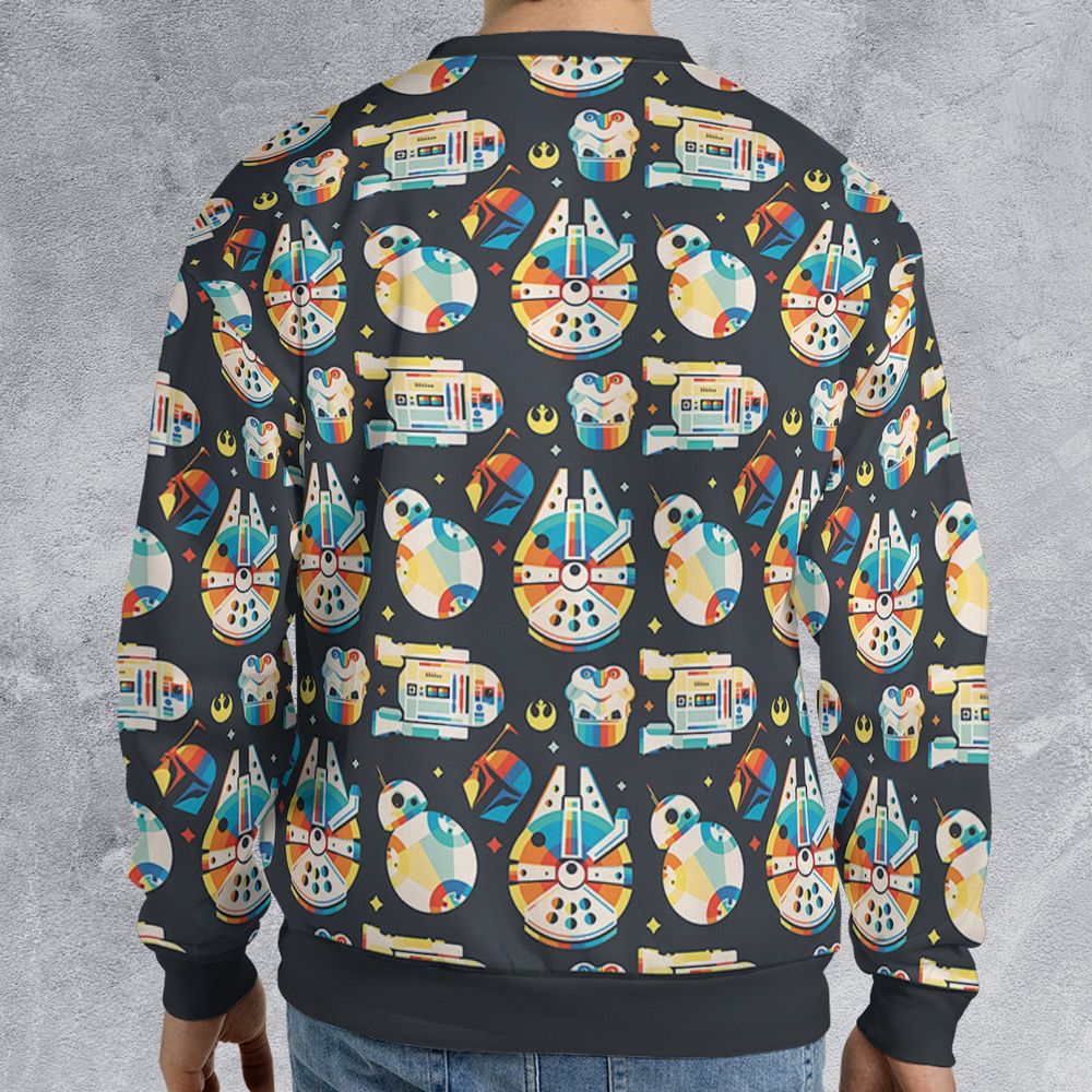 All-over Print Sweatshirt - G5DJ74JU -  - 2