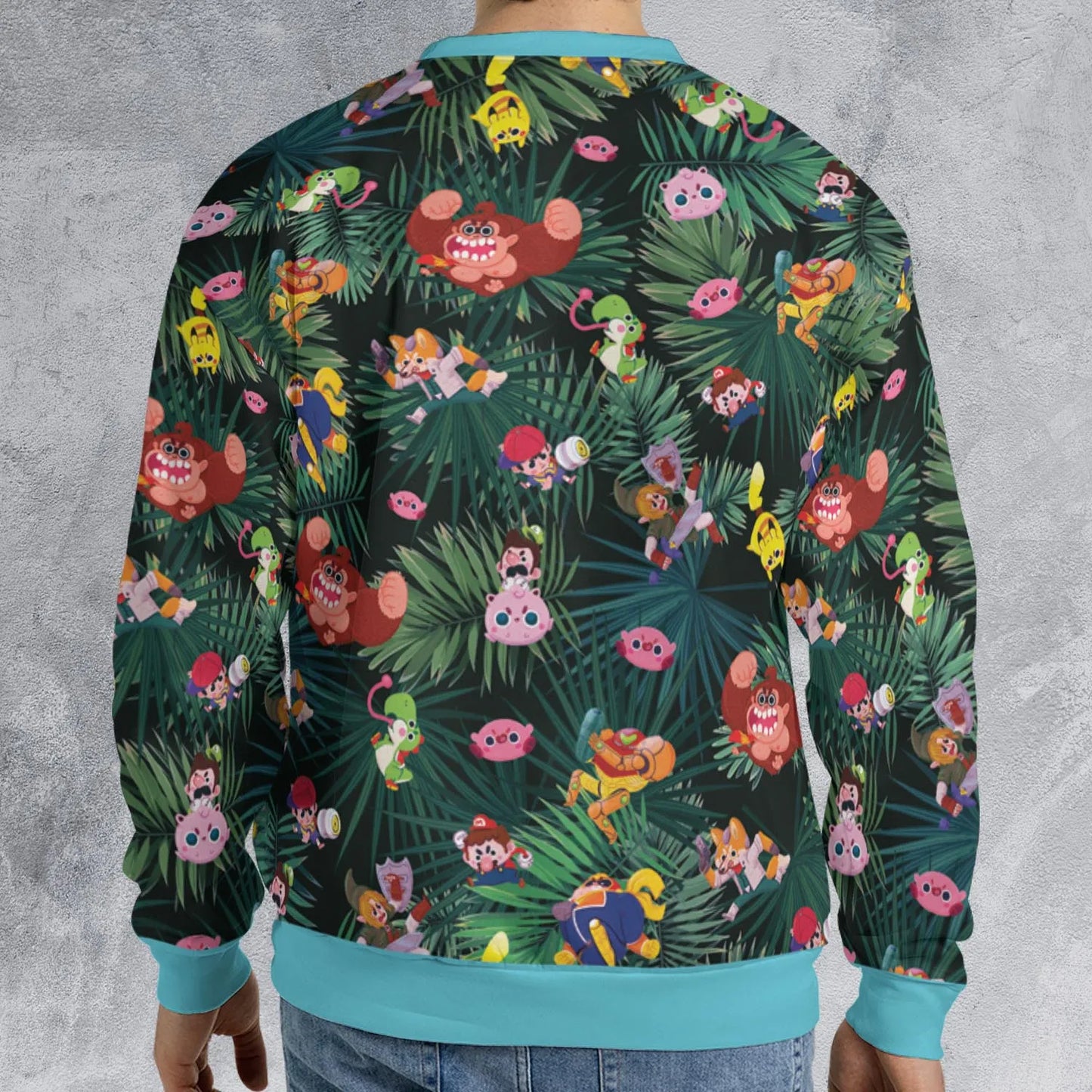 All-over Print Sweatshirt - YWJ4UTQ6