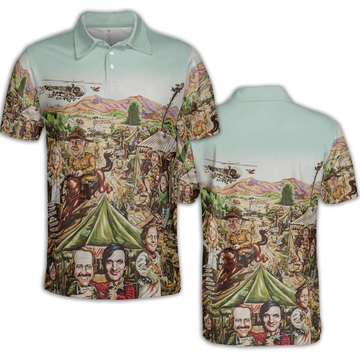 AOP Men/Women Polo Shirt - 7S8CDK6K
