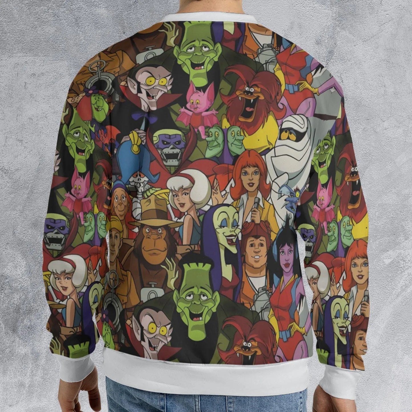 All-over Print Sweatshirt - VXUQXSVQ