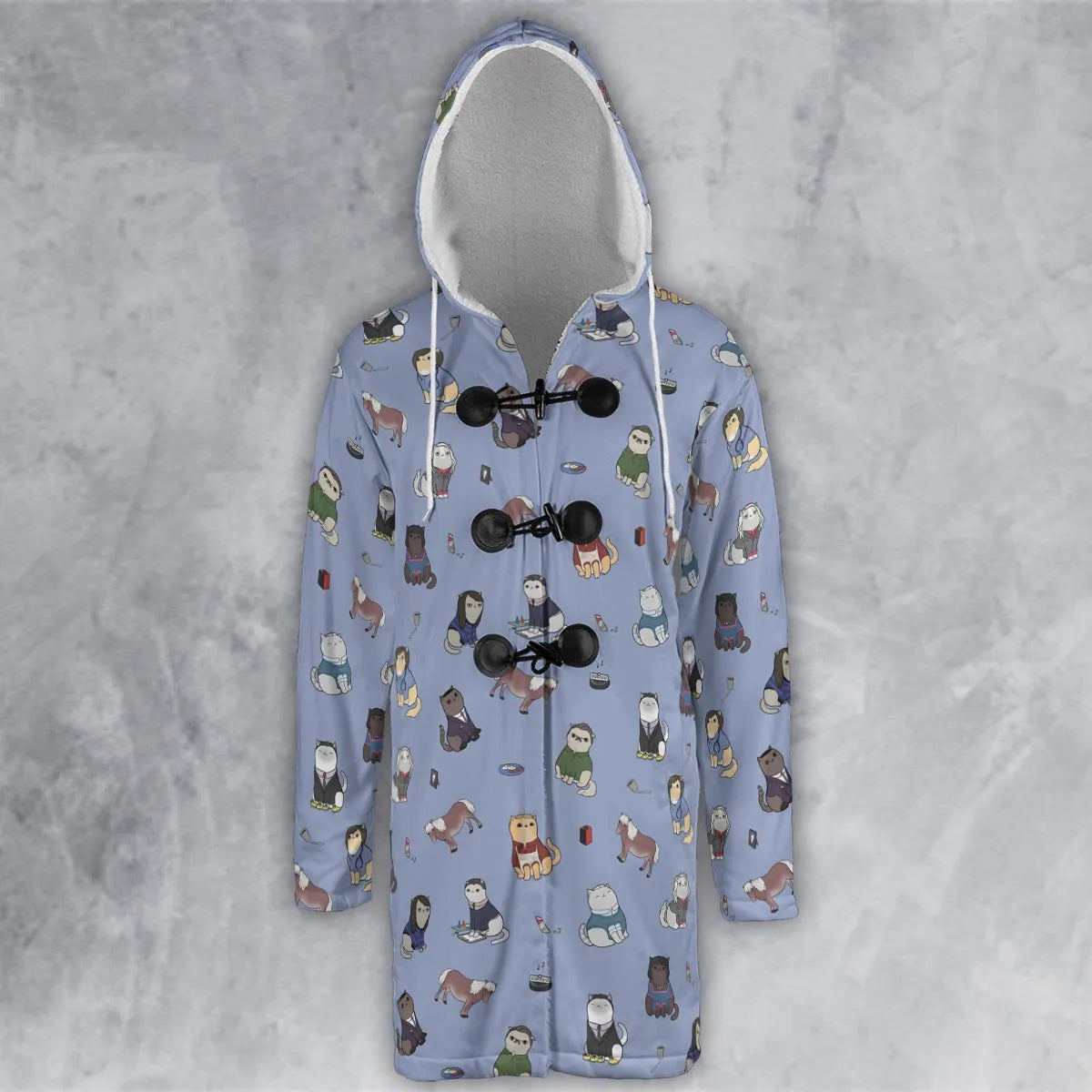 Hooded Cloak Coat - CPG1S9FR