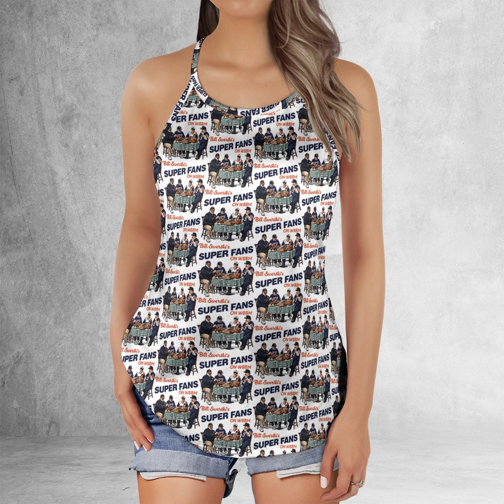 Criss Cross Tank Top - C9BAX1WM -  - 2