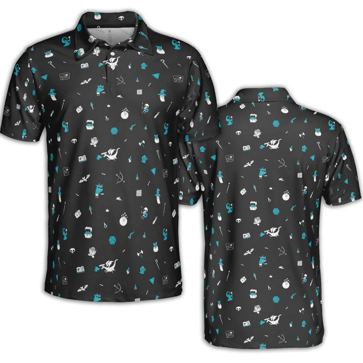 AOP Men/Women Polo Shirt - XLQ1YNRP