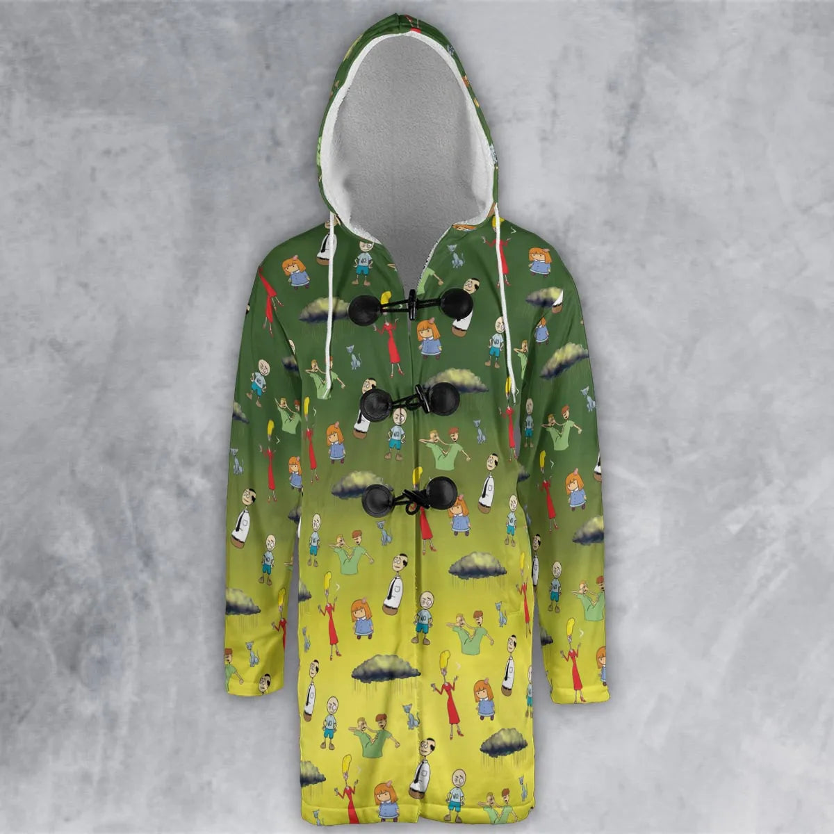 Hooded Cloak Coat - 3Z4XNYLF