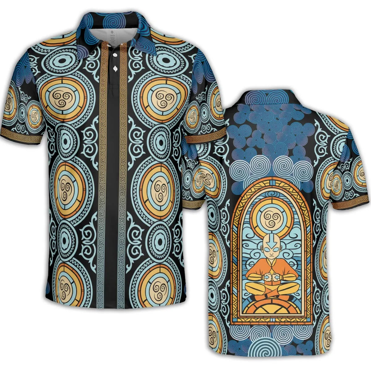AOP Men/Women Polo Shirt - AX5ZHW2M