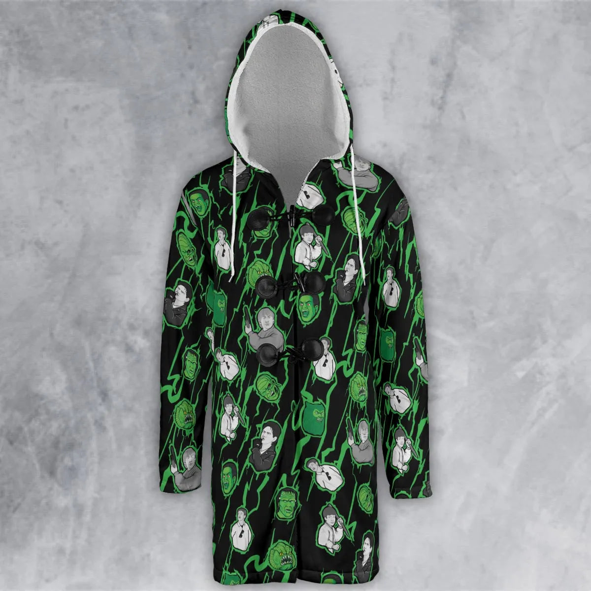 Hooded Cloak Coat - PWN48QBX
