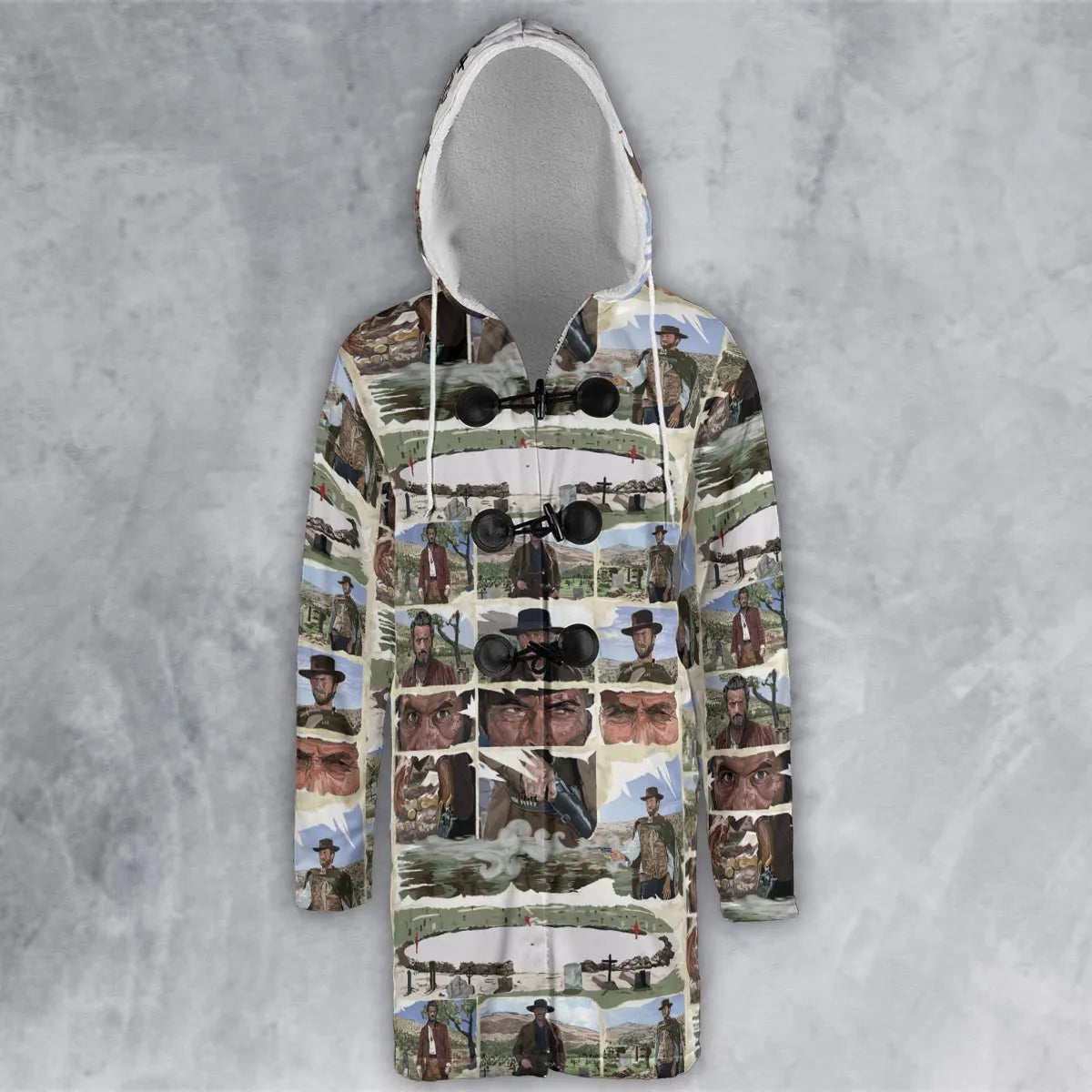 Hooded Cloak Coat - 4DPDALHK