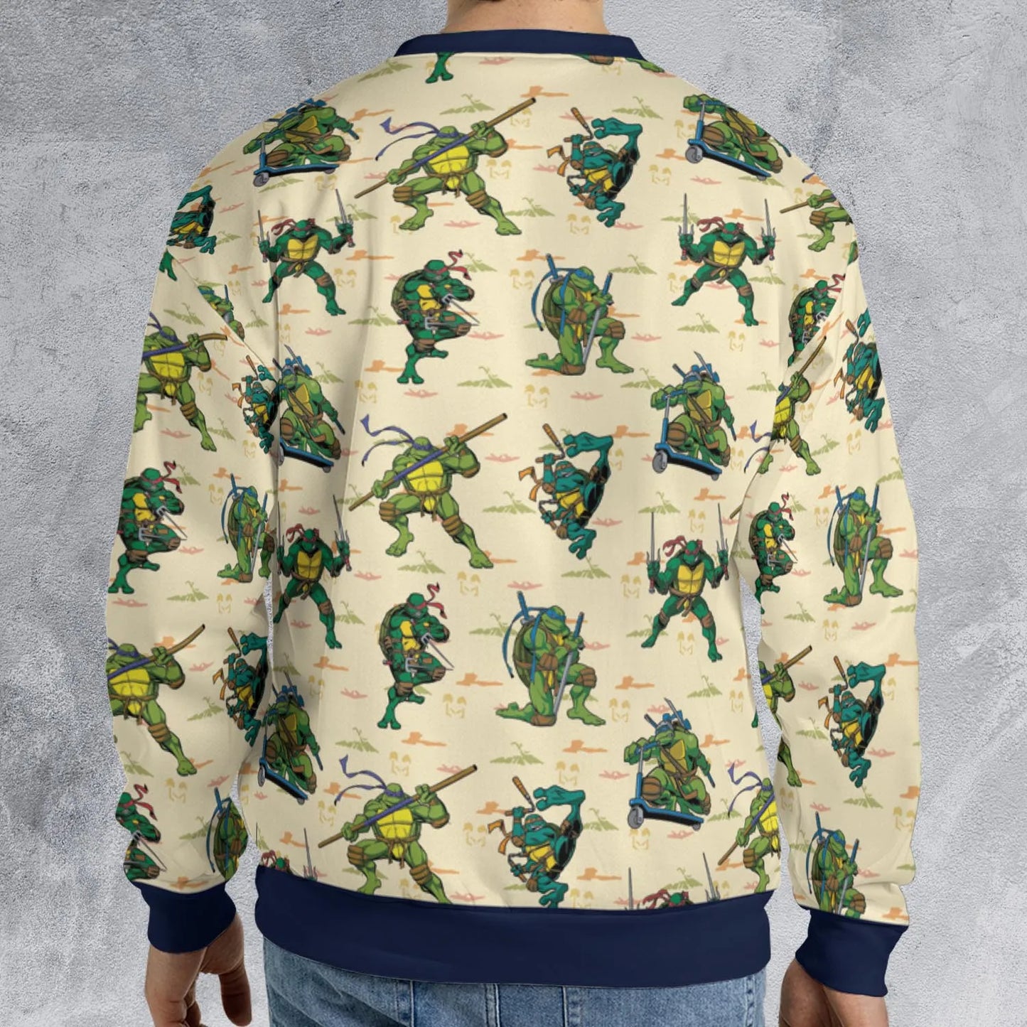 All-over Print Sweatshirt - PQV857BQ