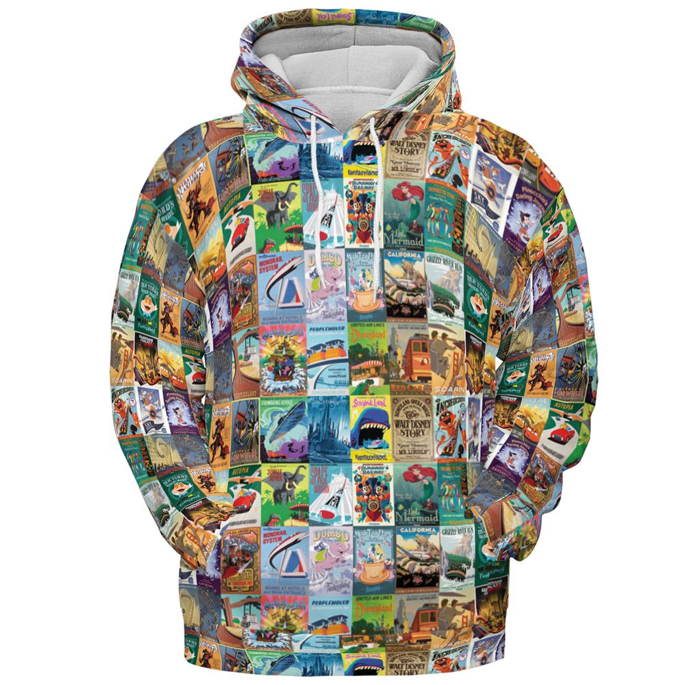 All-over Print Hoodie - JZP8DY2P -  - 2