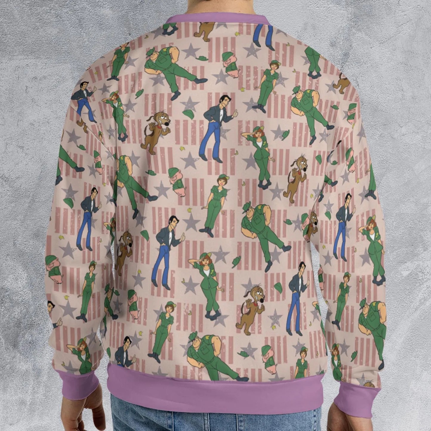 All-over Print Sweatshirt - E7CRQ3EA