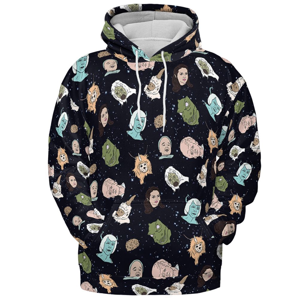All-over Print Hoodie - EMT5TLQD -  - 2