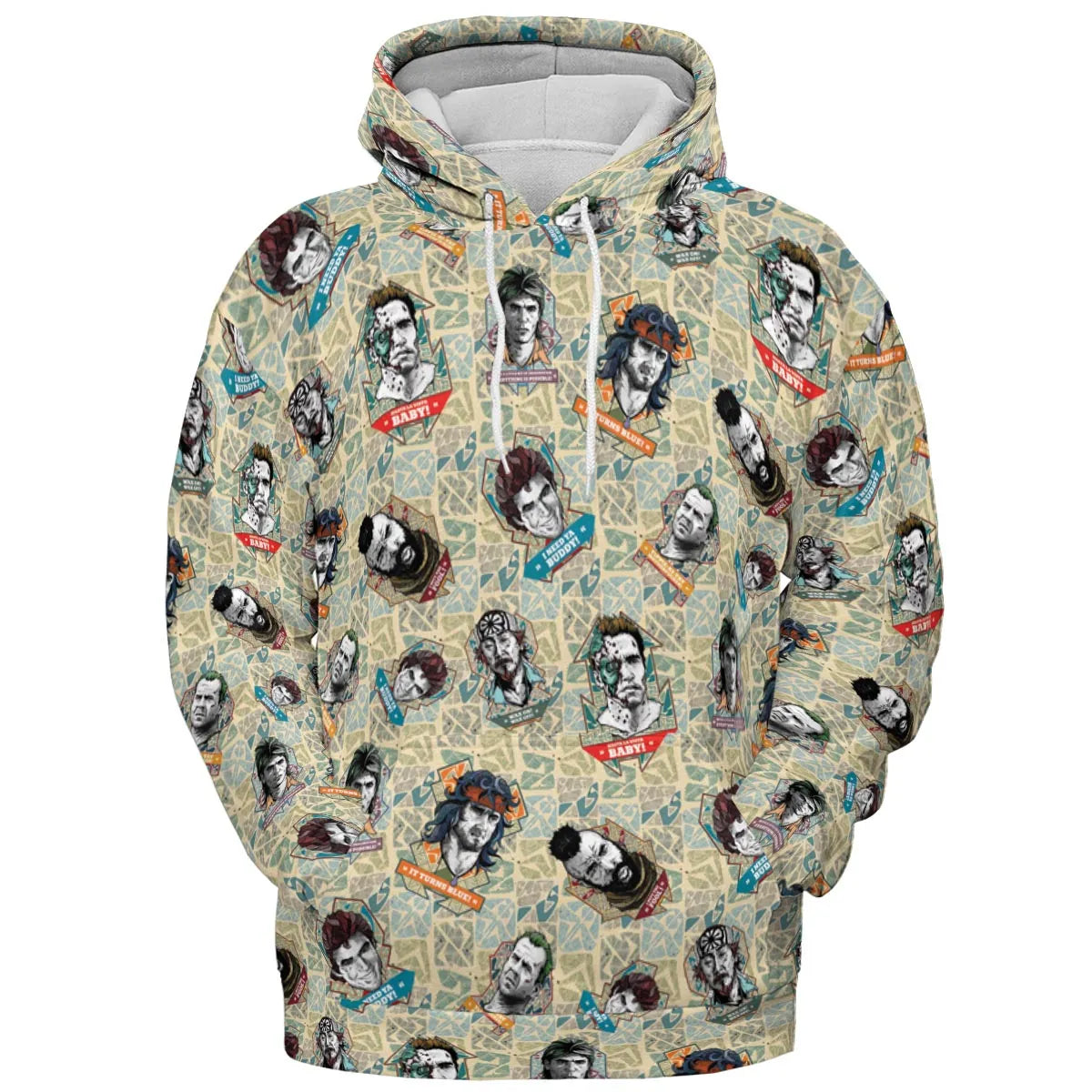 All-over Print Hoodie - 8RGL429E