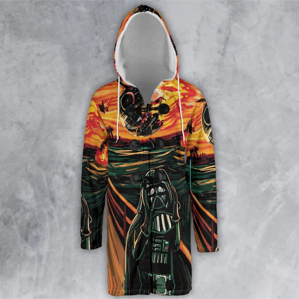 Hooded Cloak Coat - 6RXYH3Y7