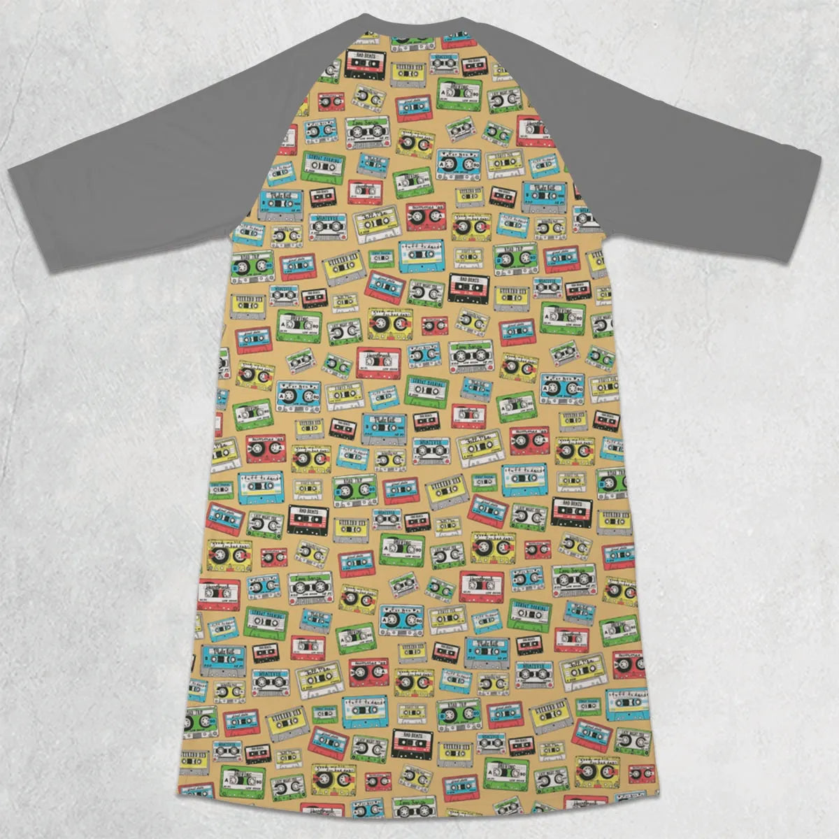 3/4 Sleeve Raglan Dress - CYVPQ4V1