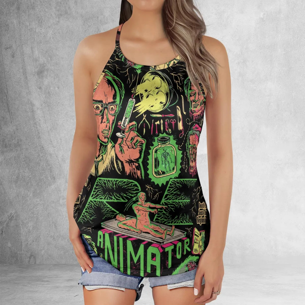 Criss Cross Tank Top - WCFP9SL2