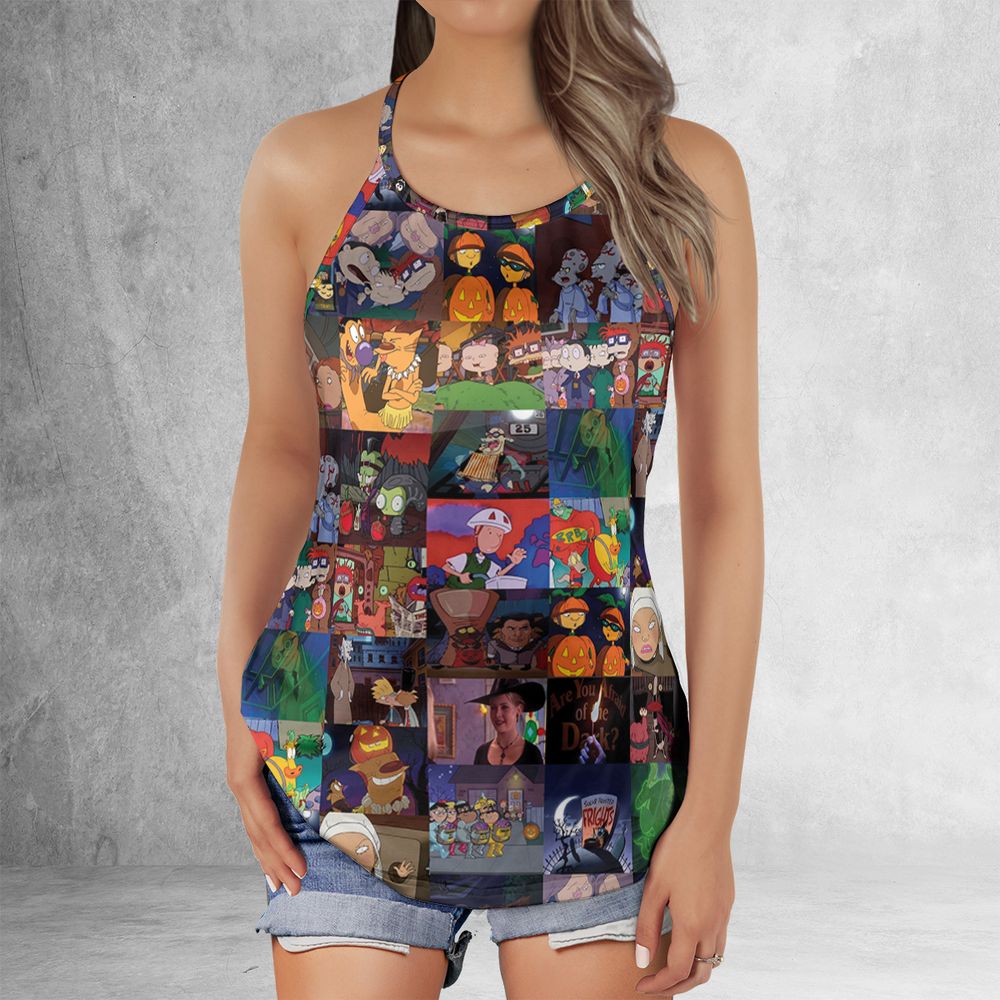 Criss Cross Tank Top - X97HRDPB -  - 2