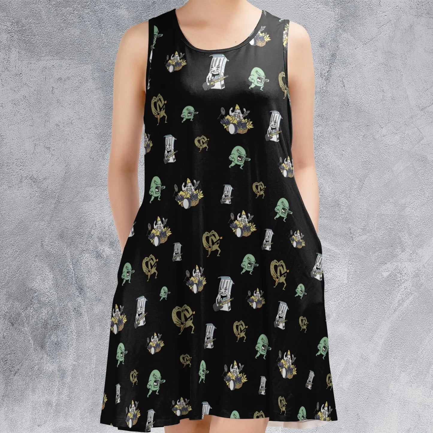 Sleeveless Dress - K8KTBZ7E