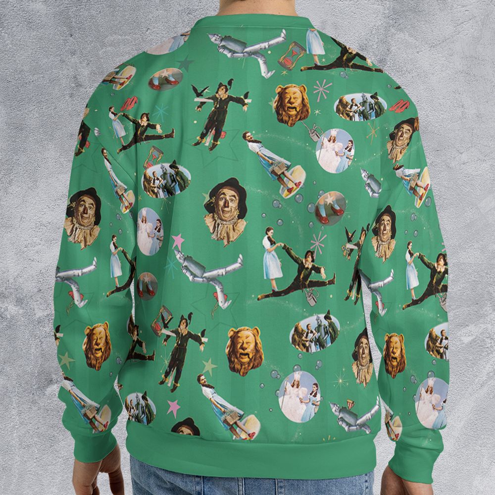 All-over Print Sweatshirt - RZ1U92U6 -  - 2