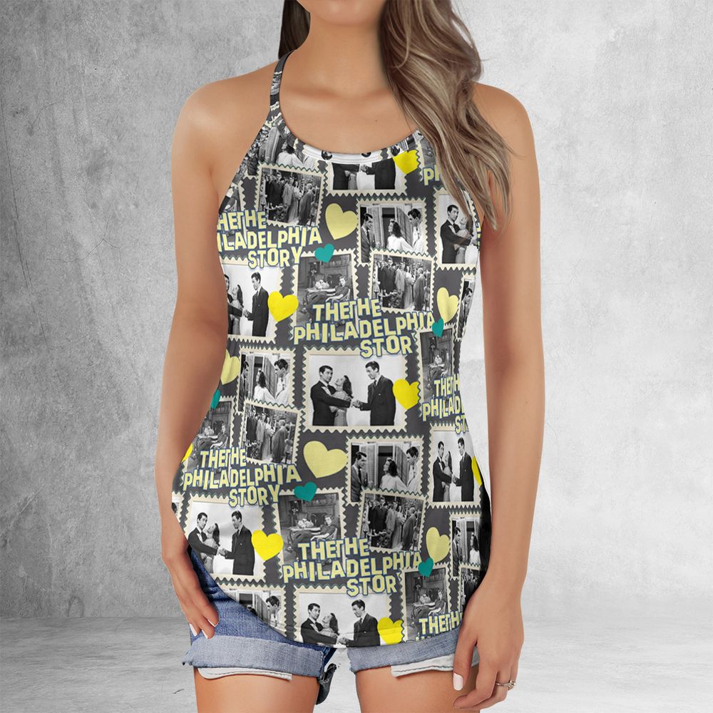 Criss Cross Tank Top - DK74P9MV -  - 2