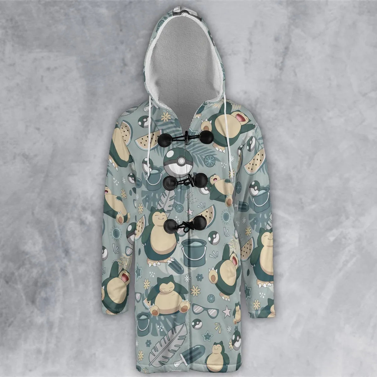 Hooded Cloak Coat - P5S49G3Q