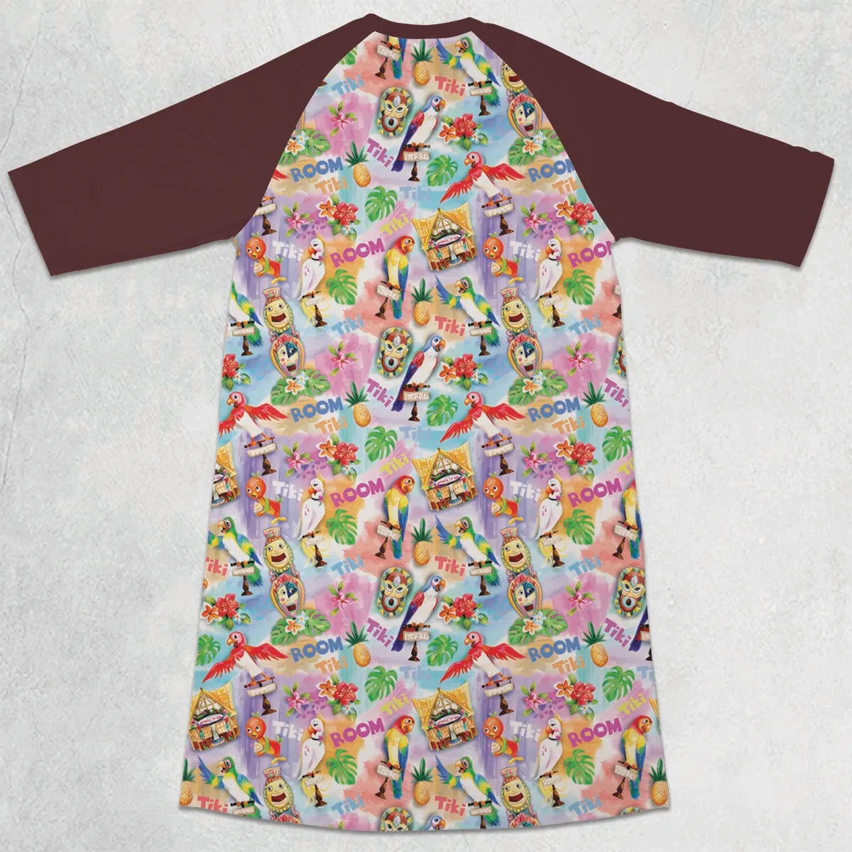 3/4 Sleeve Raglan Dress - SSLLLCFQ