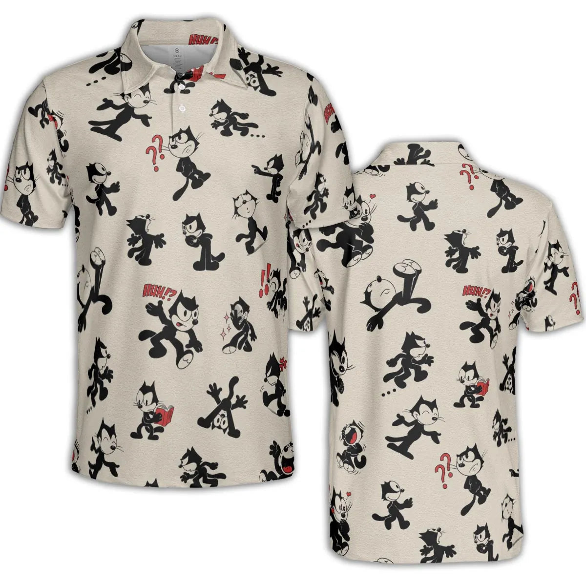 AOP Men/Women Polo Shirt - R4HWAG2S