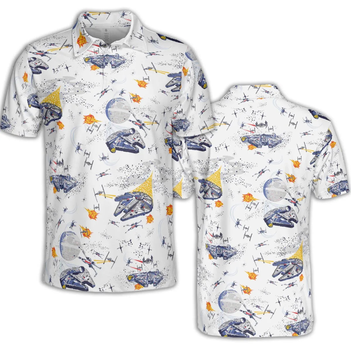 AOP Men/Women Polo Shirt - 3SG5P8AC