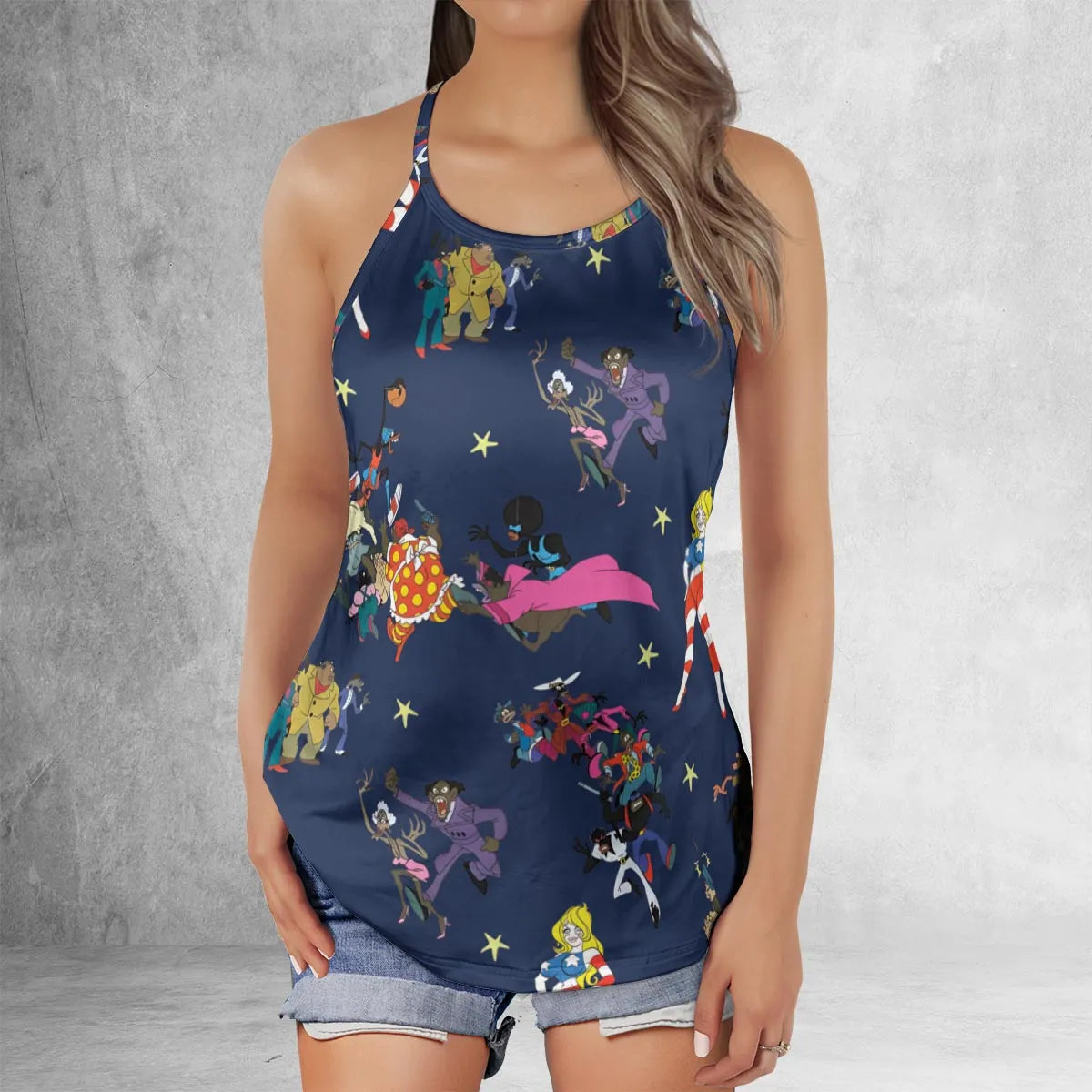 Criss Cross Tank Top - G63JV595