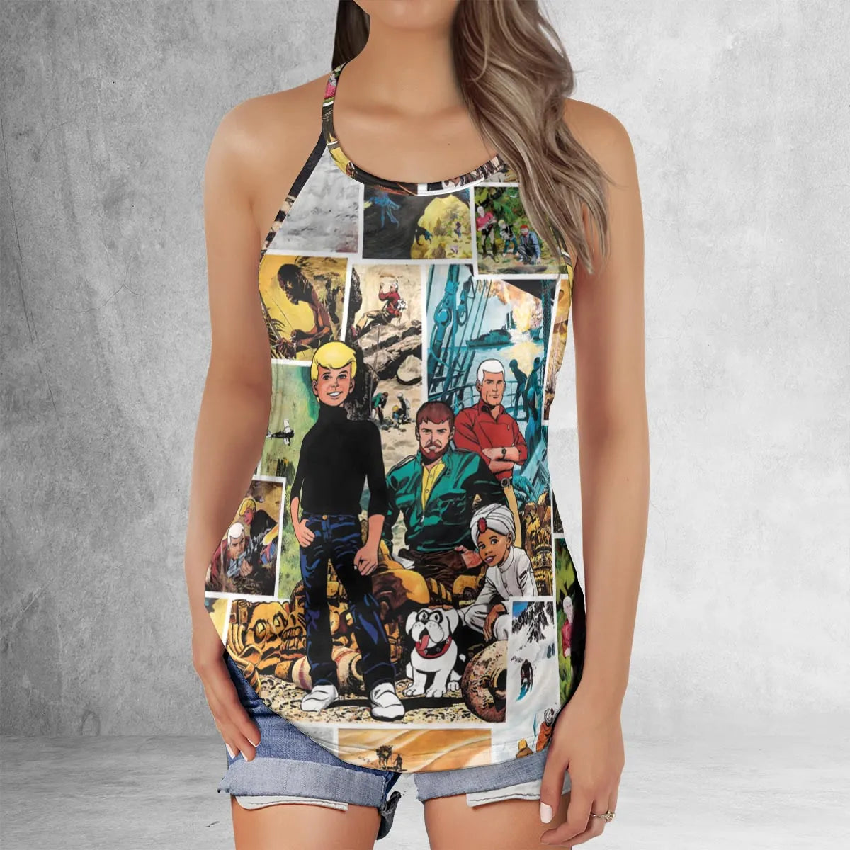 Criss Cross Tank Top - BSXVNSEL