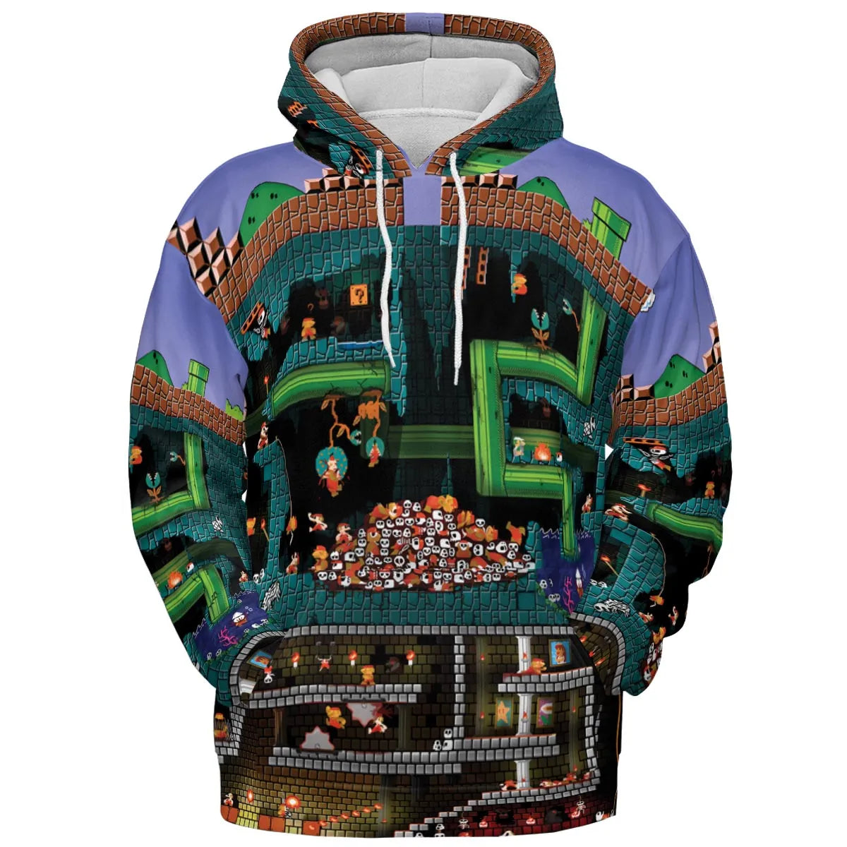 All-over Print Hoodie - XLSJ6Z4V