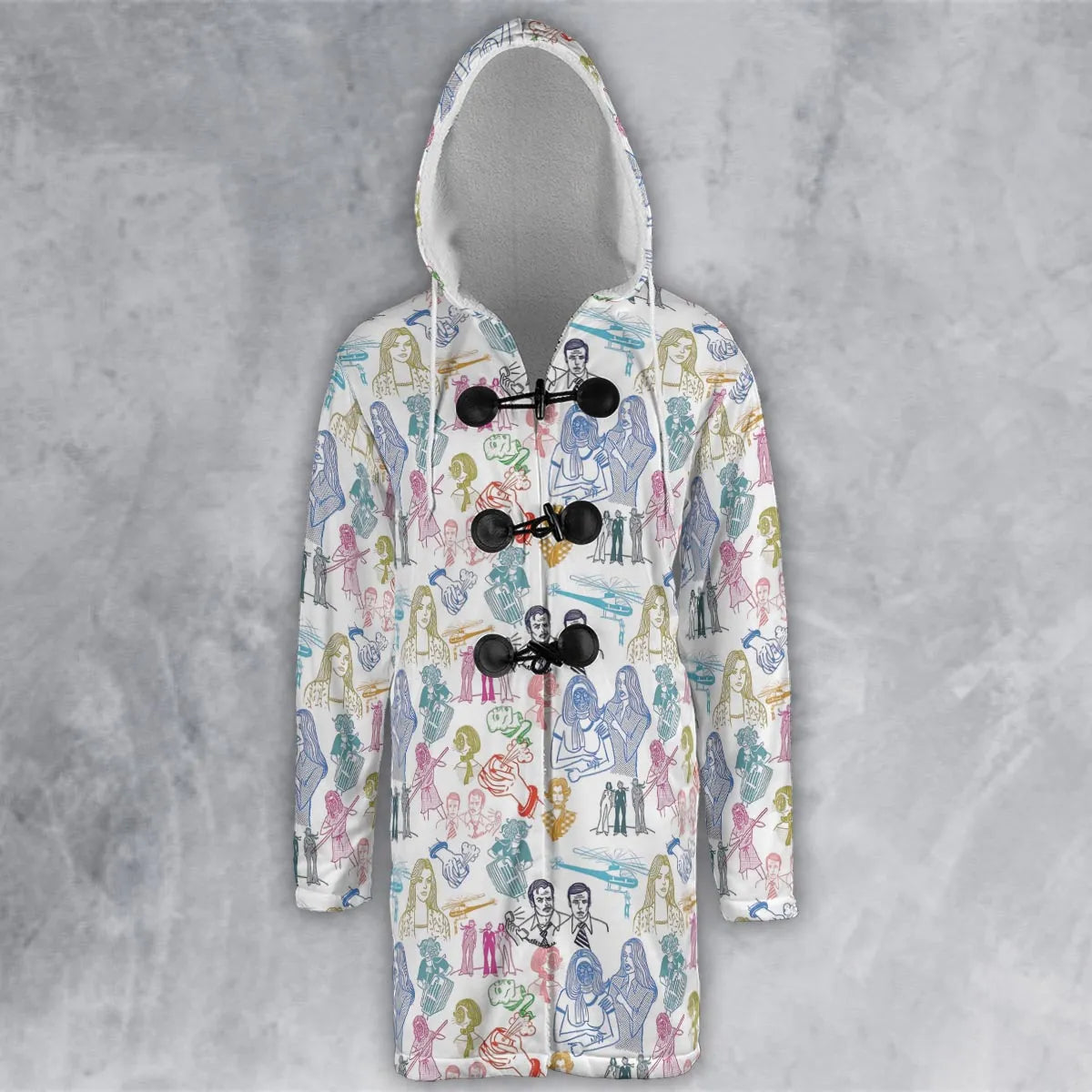 Hooded Cloak Coat - YVQCHZME