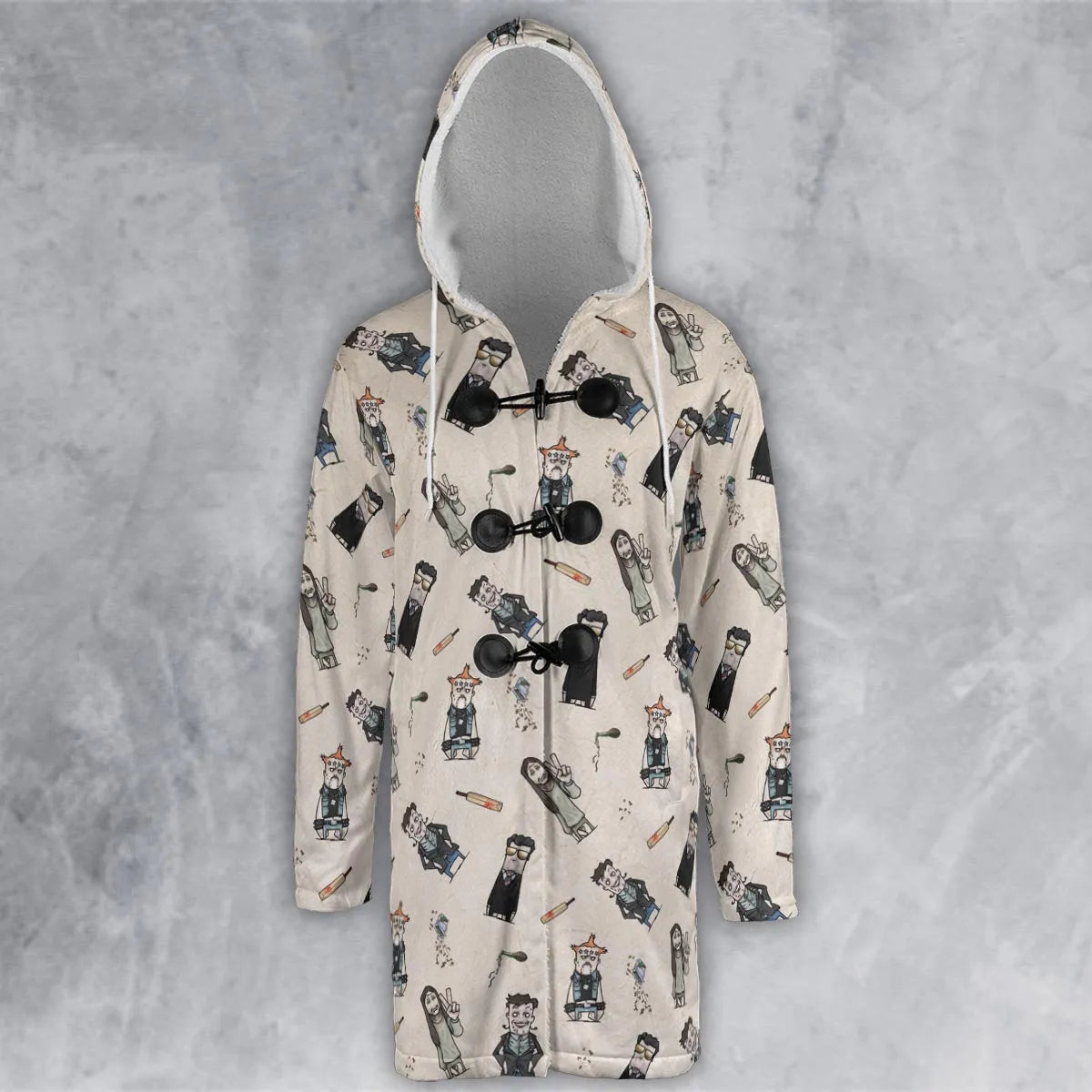 Hooded Cloak Coat - 9D6ZR1WK