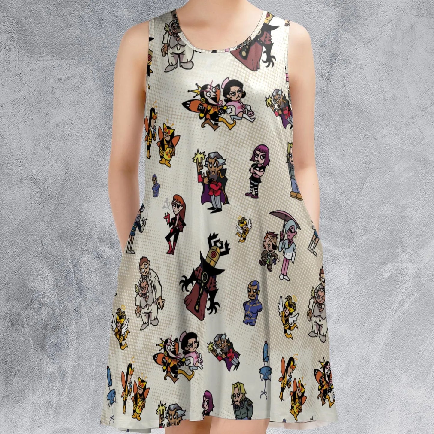 Sleeveless Dress - FPU2CDFD
