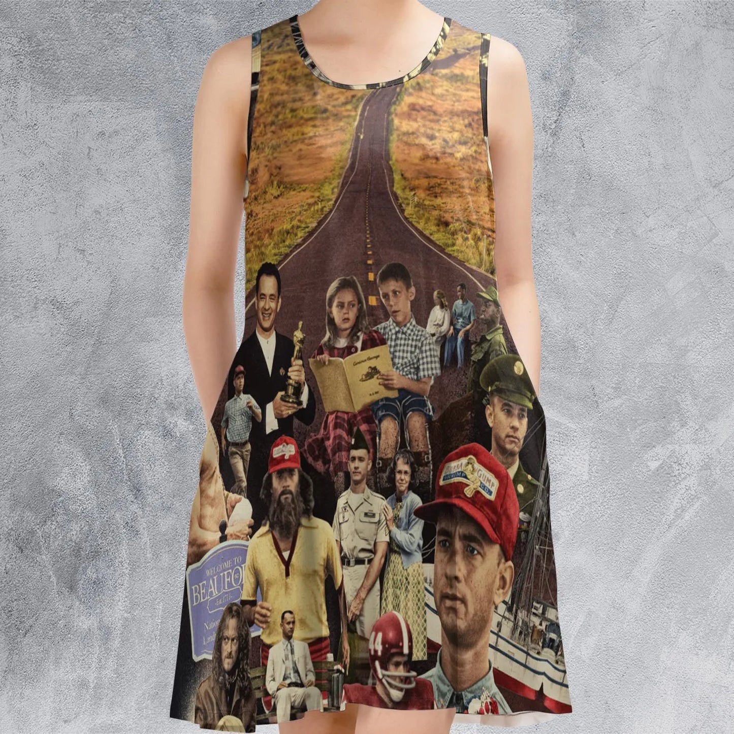 Sleeveless Dress - XWQTD76H